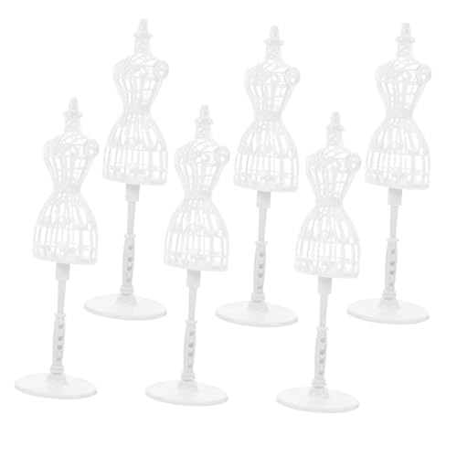 FRCOLOR 6Stücke Teiliges Mini Puppenmode Schaufensterpuppen Hohle Mannequins für Puppenkleidung Kreatives Zubehör für Puppenhaus Dekoration und FRCOLOR 6Stücke Teiliges Mini Puppenmode Schaufensterpuppen Hohle Mannequins für Puppenkleidung Kreatives Zubehör für Puppenhaus Dekoration und von FRCOLOR