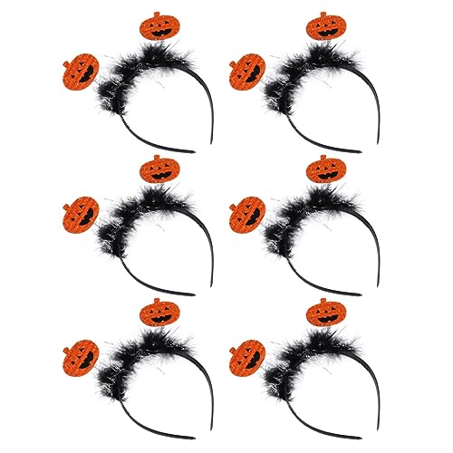 FRCOLOR 6stücke Teiliges Halloween Haarband Lustige Kürbis Kopfbedeckung Für Cosplay Partys Und Maskeraden Für Erwachsene Und Bequeme Und Auffällige Halloween Deko FRCOLOR 6stücke Teiliges Halloween Haarband Lustige Kürbis Kopfbedeckung Für Cosplay Partys Und Maskeraden Für Erwachsene Und Bequeme Und Auffällige Halloween Deko von FRCOLOR