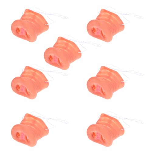 FRCOLOR 7 Stück Teiliges Halloween Schweinenasen Set für Elastischem Band Lustige Tierkostüm Accessoires für Rollenspiele und Partys zu Halloween und Weihnachten von FRCOLOR