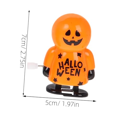 FRCOLOR 7 Stück Teiliges Halloween Wind Up aus Lustige Aufziehfiguren mit Sicher und Klein Vampir Kürbis Zombie und Mumien für Partydeko und Sammeln von FRCOLOR