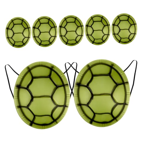 FRCOLOR 7 Stück Teiliges Schildkrötenpanzer Kostüm aus Eva für Halloween Cosplay für Kleinkinder und Rollenspiel und Themenpartys FRCOLOR 7 Stück Teiliges Schildkrötenpanzer Kostüm aus Eva für Halloween Cosplay für Kleinkinder und Rollenspiel und Themenpartys von FRCOLOR