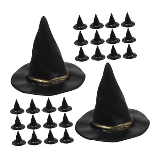 FRCOLOR 72 Stück Hexenhüte aus Kunststoff Miniatur Zubehör für DIY Halloween Dekorationen mit Langlebigen Schwarzen für Puppen und Partyakzente FRCOLOR 72 Stück Hexenhüte aus Kunststoff Miniatur Zubehör für DIY Halloween Dekorationen mit Langlebigen Schwarzen für Puppen und Partyakzente von FRCOLOR