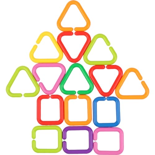 FRCOLOR 75Stücke Teiliges Geometrisches Verbindungsringe für Junge Mädchen Sensory Toys zur Frühförderung für Krippe Hochstuhl Kinderwagen und Mehr FRCOLOR 75Stücke Teiliges Geometrisches Verbindungsringe für Junge Mädchen Sensory Toys zur Frühförderung für Krippe Hochstuhl Kinderwagen und Mehr von FRCOLOR