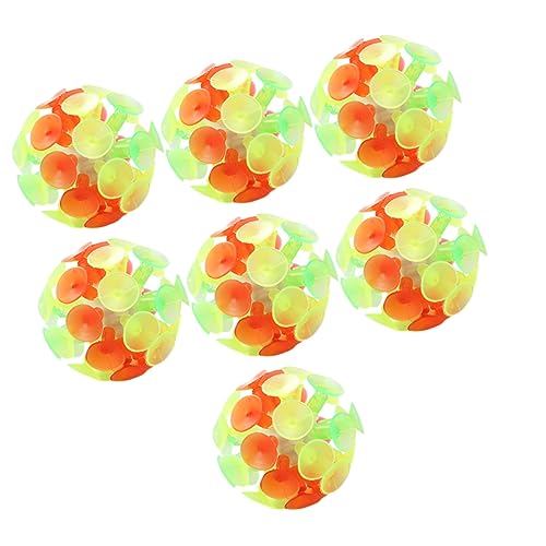 FRCOLOR 7Stücke Teiliges Saugnapfball Spielzeugset für Leuchtender Hüpfball für Eltern Junge Mädchen Interaktion Partyspielzeug für Jungen und Mädchen FRCOLOR 7Stücke Teiliges Saugnapfball Spielzeugset für Leuchtender Hüpfball für Eltern Junge Mädchen Interaktion Partyspielzeug für Jungen und Mädchen von FRCOLOR