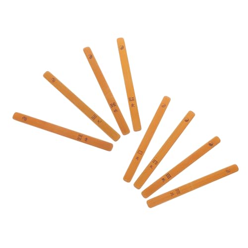 FRCOLOR 8 Stück Bambus Wahrsage Sticks Traditionelle Chinesische Divinationsstäbchen für Hochzeiten Hauswärmung und Geburtstagsfeiern Graviert für Sammler und FRCOLOR 8 Stück Bambus Wahrsage Sticks Traditionelle Chinesische Divinationsstäbchen für Hochzeiten Hauswärmung und Geburtstagsfeiern Graviert für Sammler und von FRCOLOR