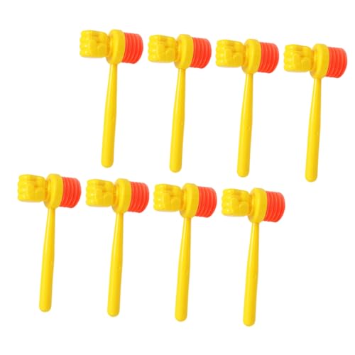 FRCOLOR 8 Stück Mini Hammer Spielzeugset Teiliges aus Kunststoff für Ergonomischer Griff zum Lernen für Geschicklichkeitsspiele und Kreative Aktivitäten von FRCOLOR