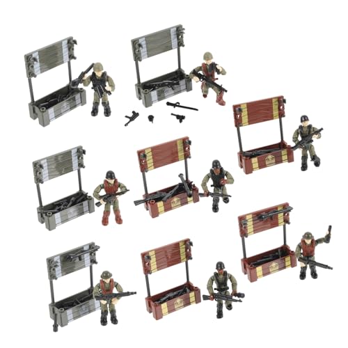 FRCOLOR 8 Stück Mini Soldaten Figuren Miniatur Figuren für DIY Landschaftsdesign Sichere und Geruchsfreie Miniaturen für Dekoration FRCOLOR 8 Stück Mini Soldaten Figuren Miniatur Figuren für DIY Landschaftsdesign Sichere und Geruchsfreie Miniaturen für Dekoration von FRCOLOR