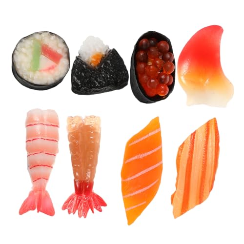 FRCOLOR 8 Stück Realistische Onigiri Modelle für Küche Zuhause oder Shop Displays Langlebig und Farbecht für Events und Fotografie FRCOLOR 8 Stück Realistische Onigiri Modelle für Küche Zuhause oder Shop Displays Langlebig und Farbecht für Events und Fotografie von FRCOLOR