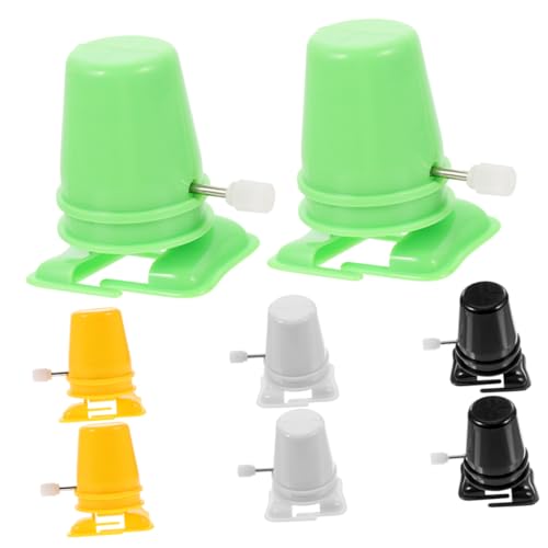 FRCOLOR 8 Stück Teiliges Aufzieh Roboter für DIY Mechanismus für Bewegliche Spielzeuge Kreatives Handwerksspielzeug Gelb Weiß Grün und Schwarz von FRCOLOR