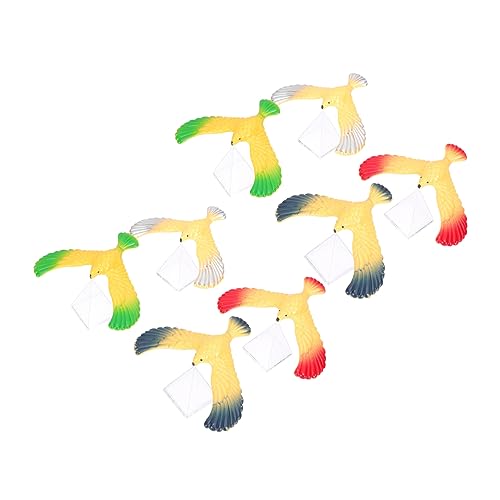 FRCOLOR 8 Stück Teiliges Balancierender Vogel Retro Gleichgewichtsspielzeug für Physik und Wissenschaft Fördert Spaß und Lernen FRCOLOR 8 Stück Teiliges Balancierender Vogel Retro Gleichgewichtsspielzeug für Physik und Wissenschaft Fördert Spaß und Lernen von FRCOLOR