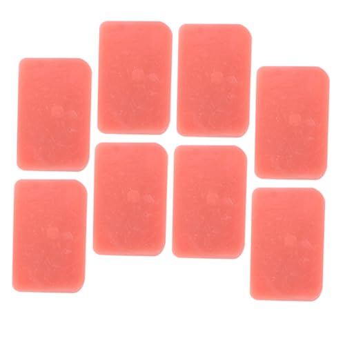 FRCOLOR 8 Stück Teiliges Fake Meat Modellset Realistische Scheiben als Lebensnahe Fleischdekoration Langlebige Küchen und Tischdeko Wiederverwendbar und Farbecht von FRCOLOR