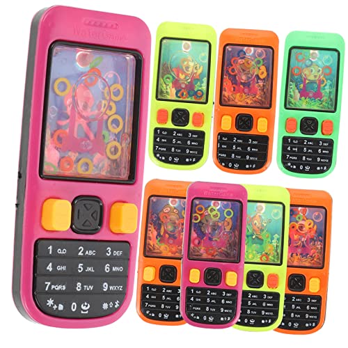 FRCOLOR 8 Stück Teiliges Handheld Wasserspiel Lustiges Ringwurfspiel für Leichtes Sicheres Kunststoffspielzeug Konzentration und Koordination für Drinnen und Draußen von FRCOLOR