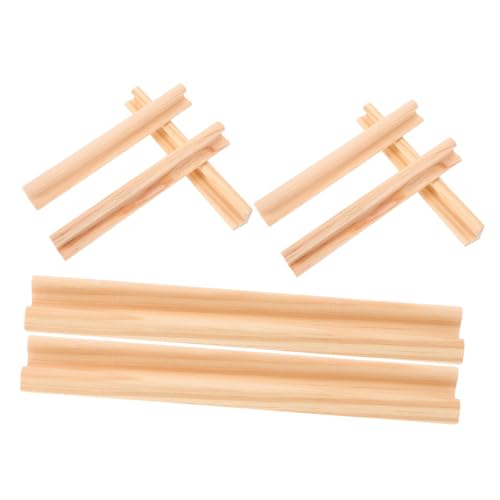 FRCOLOR 8 Stück Teiliges Holz Domino Rack mit Schrägem Design Praktischer Halter für Domino Spiele für Brettspiele Aufbewahrung von Spielkarten FRCOLOR 8 Stück Teiliges Holz Domino Rack mit Schrägem Design Praktischer Halter für Domino Spiele für Brettspiele Aufbewahrung von Spielkarten von FRCOLOR