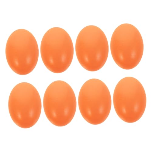 FRCOLOR 8stücke Holzeier Kunsteier Basteleier Aus Holz Simulation Für Home Dekorationen DIY Holz Handwerk Liefert Kleine Leere Holzeier Zum Bemalen Kreative Eierdekorationen Für Schreibtis von FRCOLOR