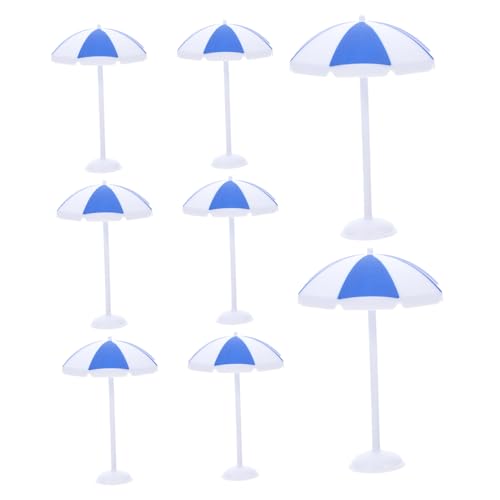 FRCOLOR 8 Stück Teiliges Mini Strandsonnenschirm Blau Klein Puppenhaus Zubehör Mini Sonnenschirme für Mikro Landschaften Bonsai DIY Basteln Aquarium Deko und Fotorequisiten FRCOLOR 8 Stück Teiliges Mini Strandsonnenschirm Blau Klein Puppenhaus Zubehör Mini Sonnenschirme für Mikro Landschaften Bonsai DIY Basteln Aquarium Deko und Fotorequisiten von FRCOLOR
