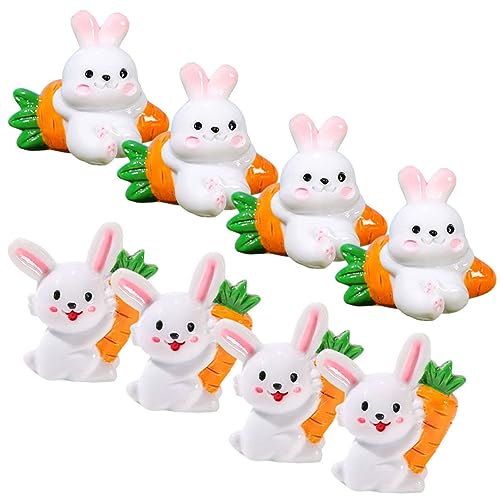 FRCOLOR 8 Stück Teiliges Miniatur Kaninchen aus Hochwertigem Harz Süße Tierfiguren als Dekoration für Miniaturgärten Puppenhäuser Ostern und Mehr FRCOLOR 8 Stück Teiliges Miniatur Kaninchen aus Hochwertigem Harz Süße Tierfiguren als Dekoration für Miniaturgärten Puppenhäuser Ostern und Mehr von FRCOLOR