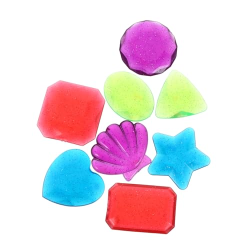 FRCOLOR 8 Stück Teiliges Poolspielzeug Bunte Acryl Tauch Gemstones Schwimmbad Tauchen für Strand Geburtstag Poolpartys und Kreative Wasserspiele von FRCOLOR