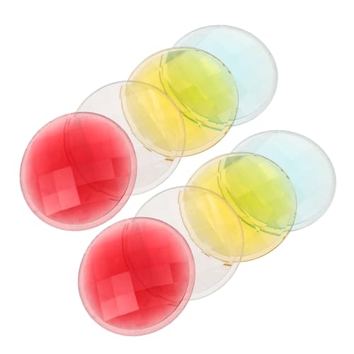 FRCOLOR 8 Stück Teiliges Prisma Linsen Set HD für DIY Basteln und Reparatur von optischen Geräten Vielseitig Einsetzbar für Handwerk und Landschaftseffekte von FRCOLOR