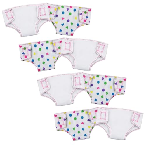 FRCOLOR 8 Stück Teiliges Puppen Unterwäsche mit Elastischem Verstellbarem Sitz Sanft und Bequem Geeignet für Spielpuppen für Mädchen zum Anziehen von FRCOLOR