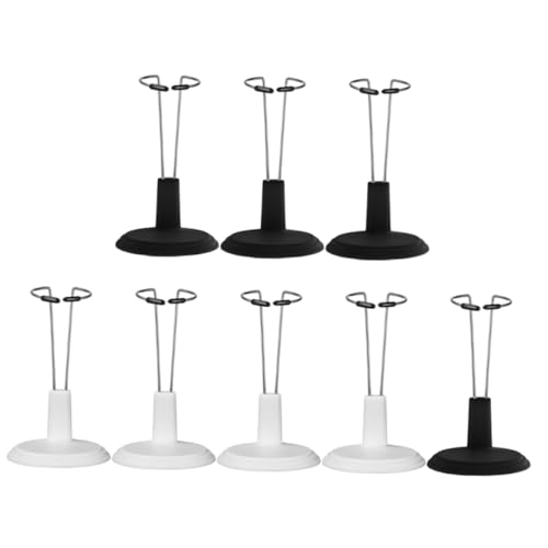 FRCOLOR 8 Stück Teiliges Puppenständer Stabile Puppenhalter Schwarz und Weiß Platzsparendes Display für Actionfiguren und Sammelfiguren für Zuhause und Laden Einfaches Aufstellen und FRCOLOR 8 Stück Teiliges Puppenständer Stabile Puppenhalter Schwarz und Weiß Platzsparendes Display für Actionfiguren und Sammelfiguren für Zuhause und Laden Einfaches Aufstellen und von FRCOLOR