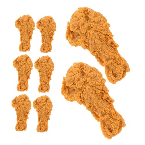 FRCOLOR 8 Stück Teiliges Realistische Künstliche Hähnchenkeulen Deko Detailgetreue Nachbildung Pflegeleichte Fake Food Modelle für Restaurant Küchen Dekoration Fotografie und FRCOLOR 8 Stück Teiliges Realistische Künstliche Hähnchenkeulen Deko Detailgetreue Nachbildung Pflegeleichte Fake Food Modelle für Restaurant Küchen Dekoration Fotografie und von FRCOLOR