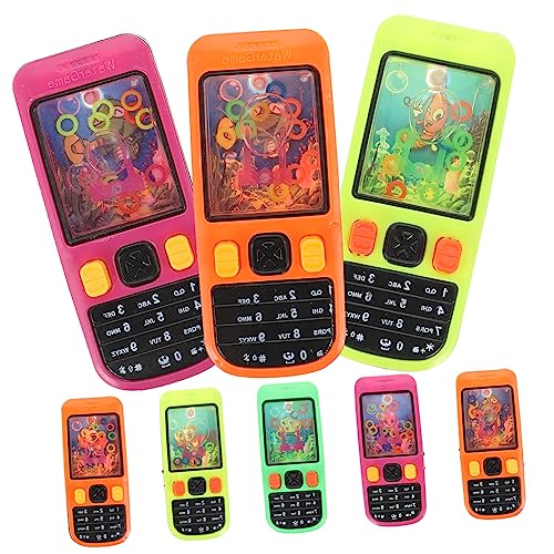 FRCOLOR 8 Stück Teiliges Ringwurfspielzeug Lustiges Wasserspielzeug für Kreatives Toss Game mit Handlichem Telefon Design für und Sommeraktivitäten FRCOLOR 8 Stück Teiliges Ringwurfspielzeug Lustiges Wasserspielzeug für Kreatives Toss Game mit Handlichem Telefon Design für und Sommeraktivitäten von FRCOLOR