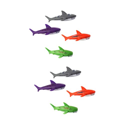 FRCOLOR 8 Stück Teiliges Schwimmbadspielzeug für tauchfähige Fischform Robustes Material Fördert Schwimm und Tauchfähigkeiten für Schwimmbad und Badespaß im Sommer von FRCOLOR