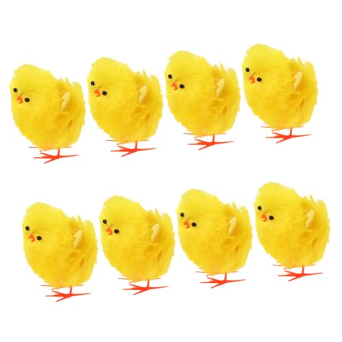 FRCOLOR 8 Stück Teiliges Set Flauschige Hohe Plüschküken für Osterdekoration DIY Bastelset Niedliche Mini Küken Vielseitig Einsetzbar als Frühlingsdeko und FRCOLOR 8 Stück Teiliges Set Flauschige Hohe Plüschküken für Osterdekoration DIY Bastelset Niedliche Mini Küken Vielseitig Einsetzbar als Frühlingsdeko und von FRCOLOR