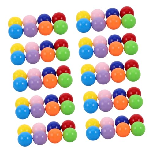 FRCOLOR 80 Stück Teiliges Mini-spielbälle Bunte Plastikperlen Lernspielzeug für Kognitive Feinmotorik und Aufmerksamkeitsspielzeug von FRCOLOR