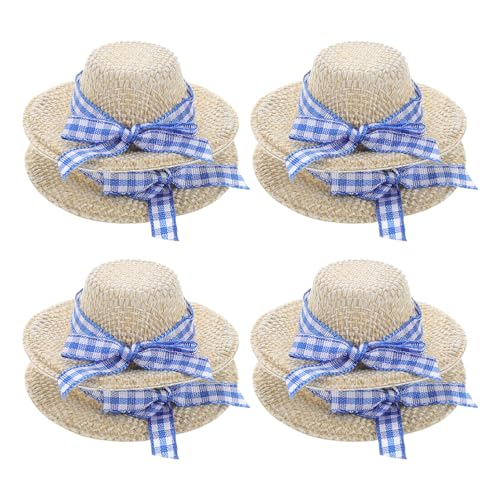FRCOLOR 8Stücke Miniatur Strohhüte für Puppen Dekorative Kappen mit Schleife Strapazierfähiger Puppenzubehör für Kreative DIY Projekte Vielseitige Kleine Hüte für Puppenoutfits FRCOLOR 8Stücke Miniatur Strohhüte für Puppen Dekorative Kappen mit Schleife Strapazierfähiger Puppenzubehör für Kreative DIY Projekte Vielseitige Kleine Hüte für Puppenoutfits von FRCOLOR