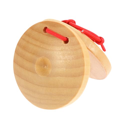 FRCOLOR 8Stücke Teiliges Percussion aus Holz Musikalische Kastagnetten für Frühkindliche Bildung und Langlebig für Vorschulkinder und Musikspielzeug FRCOLOR 8Stücke Teiliges Percussion aus Holz Musikalische Kastagnetten für Frühkindliche Bildung und Langlebig für Vorschulkinder und Musikspielzeug von FRCOLOR