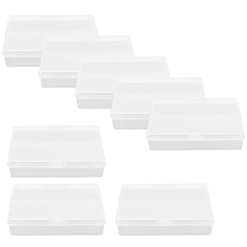 FRCOLOR 8Stücke Transparente Spielkartenboxen Leere Plastikspeicherboxen zur Aufbewahrung von Pokerkarten Wasserfest und Langlebig für Kartenspiele und Organisation FRCOLOR 8Stücke Transparente Spielkartenboxen Leere Plastikspeicherboxen zur Aufbewahrung von Pokerkarten Wasserfest und Langlebig für Kartenspiele und Organisation von FRCOLOR
