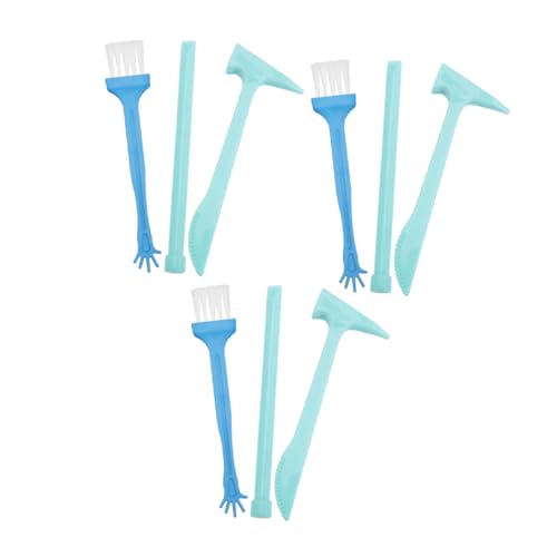 FRCOLOR 9 Sätze Teiliges Ausgrabungsset für Grabhammer Meißel und Kleine Pinsel Ergonomisches Archäologen für Jungen und Mädchen Kreativität und Lernspaß FRCOLOR 9 Sätze Teiliges Ausgrabungsset für Grabhammer Meißel und Kleine Pinsel Ergonomisches Archäologen für Jungen und Mädchen Kreativität und Lernspaß von FRCOLOR