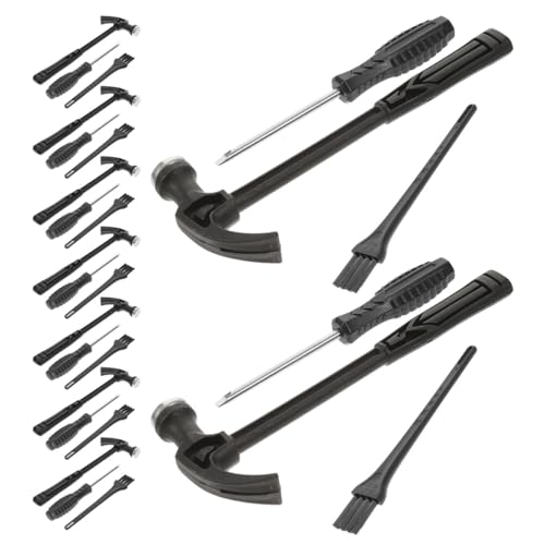 FRCOLOR 9 Sätze Teiliges Ausgrabungsset mit Großem Hammer und Meißel Archäologische Grabwerkzeuge für Jungen Mädchen Fossilien Ausgraben Lernspielzeug zur Feinmotorik Kreativität von FRCOLOR