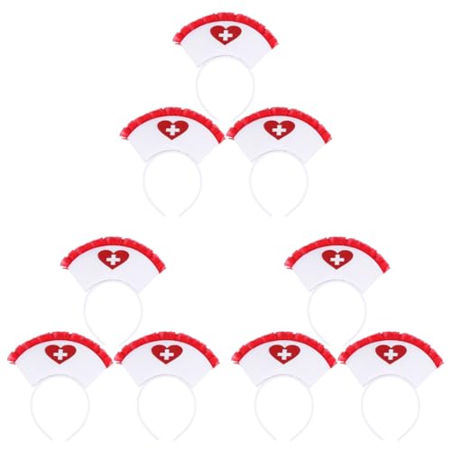 FRCOLOR 9 Stk Halloween Krankens Wester Verkleidet Kopf Schnalle Stirnband Kopfbedeckung Für Frauen Cospaly Haarreifen Halloween-kopfschmuck Karneval Tiara Leiner Mode von FRCOLOR