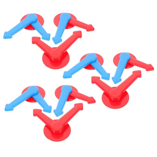 FRCOLOR 9stücke Tischspielzeiger Aus Kunststoff Brettspiel-drehsteine Rotierendes Spielzeug Für Preisräder Lehrspielzeiger Gaming-zeigertool Mathespielzeiger Party Und FRCOLOR 9stücke Tischspielzeiger Aus Kunststoff Brettspiel-drehsteine Rotierendes Spielzeug Für Preisräder Lehrspielzeiger Gaming-zeigertool Mathespielzeiger Party Und von FRCOLOR