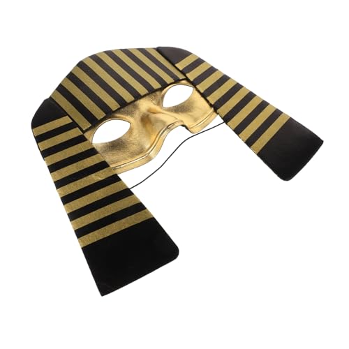 FRCOLOR Ägyptische Maske für Verkleidung Cosplay für Halloween Party Leicht und Bequem für Bühnenaufführungen und Thematische Feste Wiederverwendbar von FRCOLOR