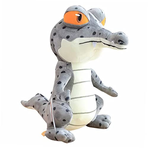 FRCOLOR Alligator Plüschtier Kuscheliges Stofftier aus Weichem Plüsch mit Hochwertiger PP Baumwolle Füllung Deko für Kinderzimmer Sofa Auto Geschenkidee Zufällige Farbe Zufällige Farbe von FRCOLOR