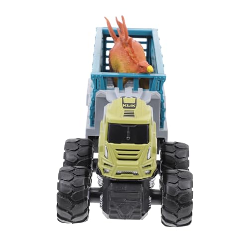 FRCOLOR Alloy Inertia Trailer Truck Toy mit Robustem Reifenprofil rutschfest Geländegängig Realistischem Design für Geburtstag und Outdoor Spiel von FRCOLOR