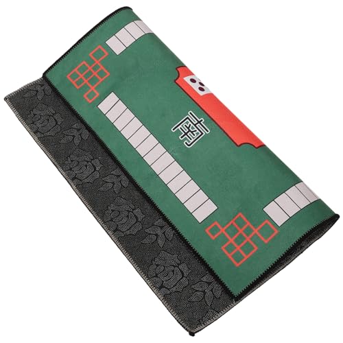FRCOLOR Anti rutsch Mahjong Tischmatte Dicke Quadratische Spielmatte mit Chinesischem Design Geräuschdämpfend Strapazierfähig rutschfeste Tischauflage für Mahjong Kartenspiele FRCOLOR Anti rutsch Mahjong Tischmatte Dicke Quadratische Spielmatte mit Chinesischem Design Geräuschdämpfend Strapazierfähig rutschfeste Tischauflage für Mahjong Kartenspiele von FRCOLOR