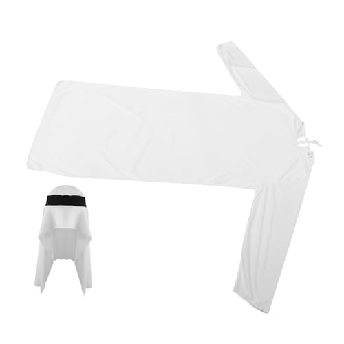 FRCOLOR Arabisches Herren Kostüm Thobe Xl Weiß Traditionelles Mittelost Design Atmungsaktiv Festlich Kulturkleidung Für Ramadan Eid Karneval FRCOLOR Arabisches Herren Kostüm Thobe Xl Weiß Traditionelles Mittelost Design Atmungsaktiv Festlich Kulturkleidung Für Ramadan Eid Karneval von FRCOLOR