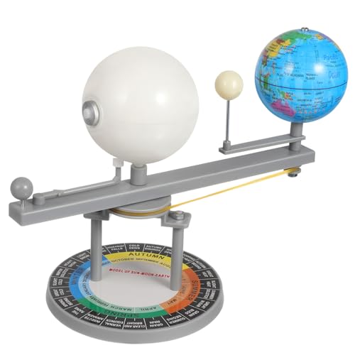 FRCOLOR Astronomisches Modell Erde Mond Sonne Lehrmittel Rotierendes Sonnensystem Wissenschaftliches Lernspielzeug für Schulbildung und Astronomiebegeisterte FRCOLOR Astronomisches Modell Erde Mond Sonne Lehrmittel Rotierendes Sonnensystem Wissenschaftliches Lernspielzeug für Schulbildung und Astronomiebegeisterte von FRCOLOR