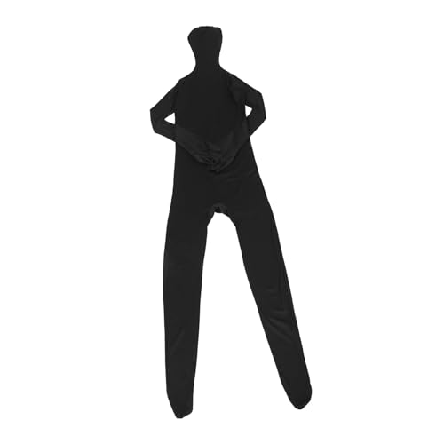 FRCOLOR Atmungsaktiver Schwarzer Ninja Bodysuit für Erwachsene Elastischer Ganzkörperanzug Unsichtbares Halloween Kostüm für Party Bühnenauftritt und Cosplay FRCOLOR Atmungsaktiver Schwarzer Ninja Bodysuit für Erwachsene Elastischer Ganzkörperanzug Unsichtbares Halloween Kostüm für Party Bühnenauftritt und Cosplay von FRCOLOR
