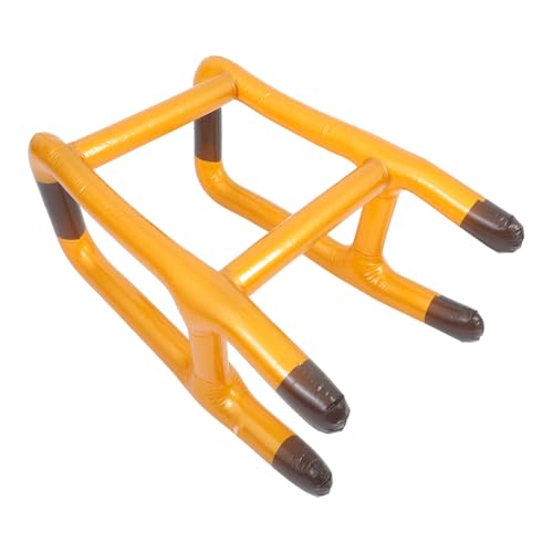 FRCOLOR Aufblasbare Gehhilfe Krücke Aufblasbares Gehhilfen Ballonspielzeug Aufblasbare Halloween Kostüme Aufblasbare Requisiten Aufblasbares Aufblasbares Krückenspielzeug von FRCOLOR