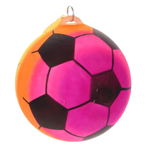 FRCOLOR Aufblasbarer Fußball für Traggriff und Springseil Leicht und Sprunghaft für Kindergarten und Spielplatzaktivitäten für Kleine und Kreatives FRCOLOR Aufblasbarer Fußball für Traggriff und Springseil Leicht und Sprunghaft für Kindergarten und Spielplatzaktivitäten für Kleine und Kreatives von FRCOLOR