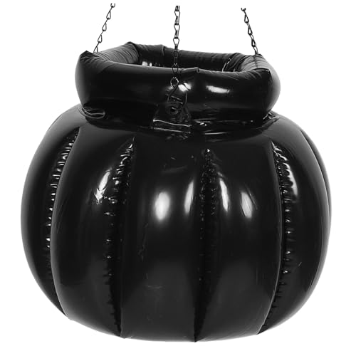 FRCOLOR Aufblasbarer Getränkekühler Halloween Kessel Eisbehälter Partydeko Praktischer Eiskübel für Getränke Kühlen und Halloween Partys FRCOLOR Aufblasbarer Getränkekühler Halloween Kessel Eisbehälter Partydeko Praktischer Eiskübel für Getränke Kühlen und Halloween Partys von FRCOLOR