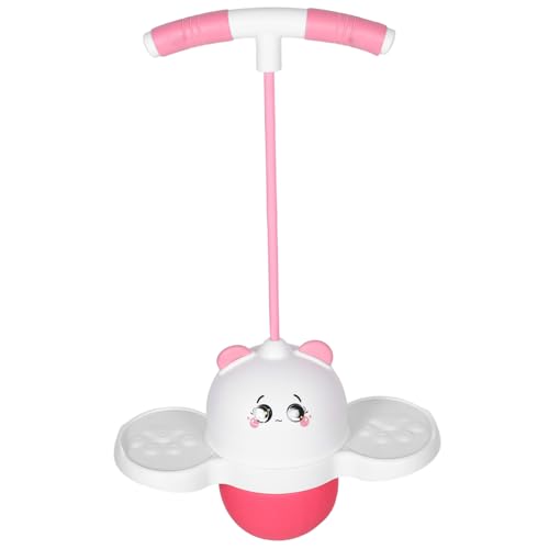 FRCOLOR Aufblasbarer Hüpfball für Elastischer Springball aus Robustem Gummi Niedliches Tierdesign Panda Geeignet für Indoor Outdoor-Spiel Balance Fitnessspaß von FRCOLOR
