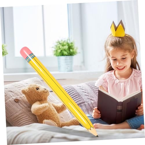 FRCOLOR Aufblasbarer Riesiger Pvc bleistift Sicherer Großer Aufblasbarer Stift für Schulanfang Partydekoration Klassenzimmer Geburtstagsfeier Buntes Requisit von FRCOLOR