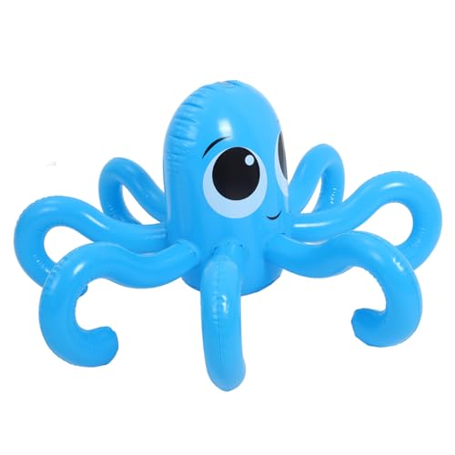 FRCOLOR Aufblasbarer Wassersprinkler für Sommerliches Outdoor Badespielzeug Niedliches Oktupus Design Leicht zu Bedienen Fördert Koordination und Familienspaß im Garten von FRCOLOR