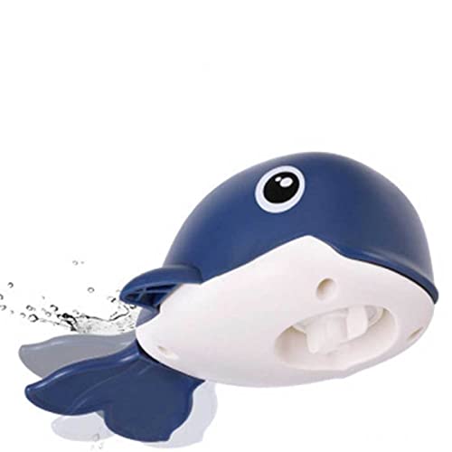 FRCOLOR Aufzieh Wal Badespielzeug für Kleinkinder Schwimmendes Wasserspielzeug Dunkelblau für Bereichern Sicher und Leicht für Kleine Hände FRCOLOR Aufzieh Wal Badespielzeug für Kleinkinder Schwimmendes Wasserspielzeug Dunkelblau für Bereichern Sicher und Leicht für Kleine Hände von FRCOLOR
